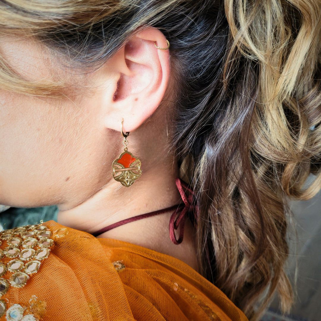 BOUCLES D OREILLES JAISALMER petites- DEHLI