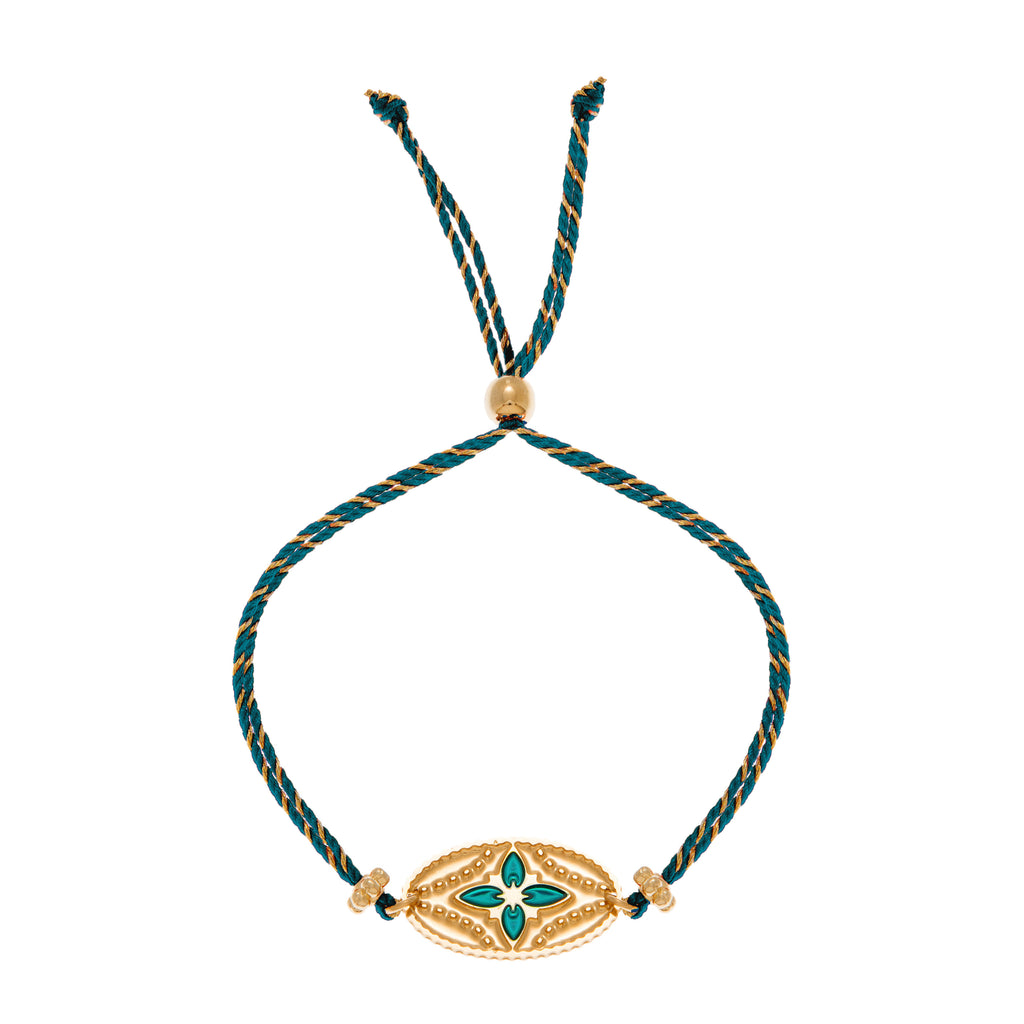 BRACELET MÉDAILLE LOTUS - DEHLI